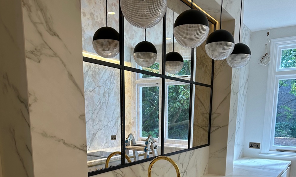 Ryka - Antique Silver Mirror Splashbacks 1